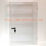 Acrylic Countertop showcase with lock