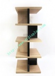 WOODEN DISPLAY shoe display wht